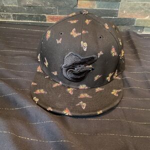 New Era 59fifty Baseball Cap 7 3/8 Butterfly